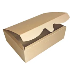 Caja para Galletas y Dulces Kraft 22 cm