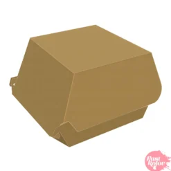 Caja para Hamburguesa Kraft - 10 x 8 cm