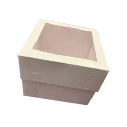 Caja para Tarta Altura Regulable con Ventana 25 cm