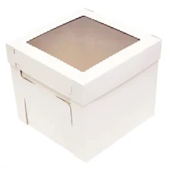 Caja para Tarta con Ventana 25 x 25 x 15 cm