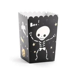 Cajas para Palomitas Esqueleto 6 ud