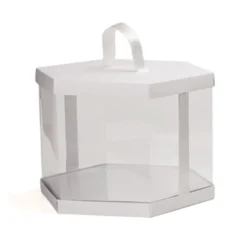 Caja Vitrina Hexagonal 25 cm