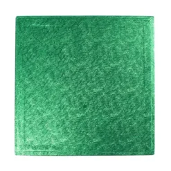 Cake Drum Cuadrado Verde Metalizado 35 cm x 1,2 cm