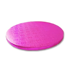 Cake Drum Redondo Fucsia 35 cm