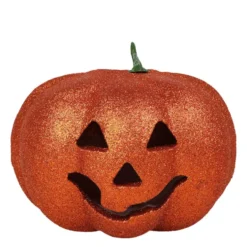 Calabaza Halloween con Luz 17 cm