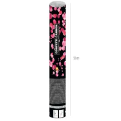 Cañón de Confeti Pétalos de Rosa 50 cm