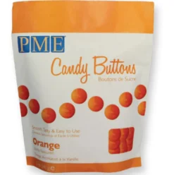 Candy Buttons color Naranja 340 gr - PME