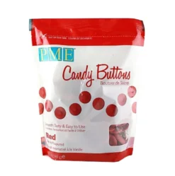 Candy Buttons color Rojo 340 gr - PME