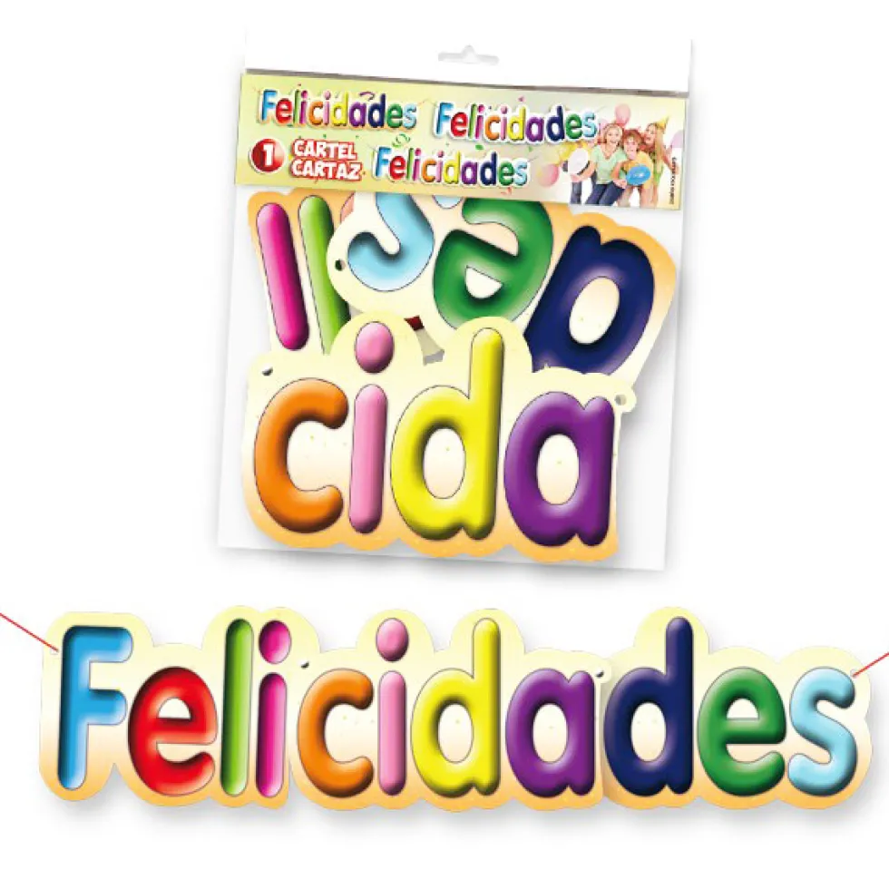 Cartel Felicidades