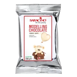 Chocolate para modelar saracino - blanco 250 g