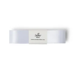 Cinta de Raso Doble Blanca 25 mm x 3 metros