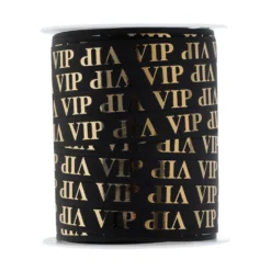 Cinta para Atar Globos Negra VIP 25 metros
