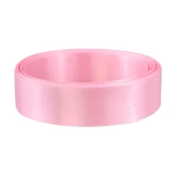 Cinta de Raso Doble Rosa Bebé