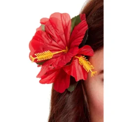 Clip para el Pelo Hibiscus Roja