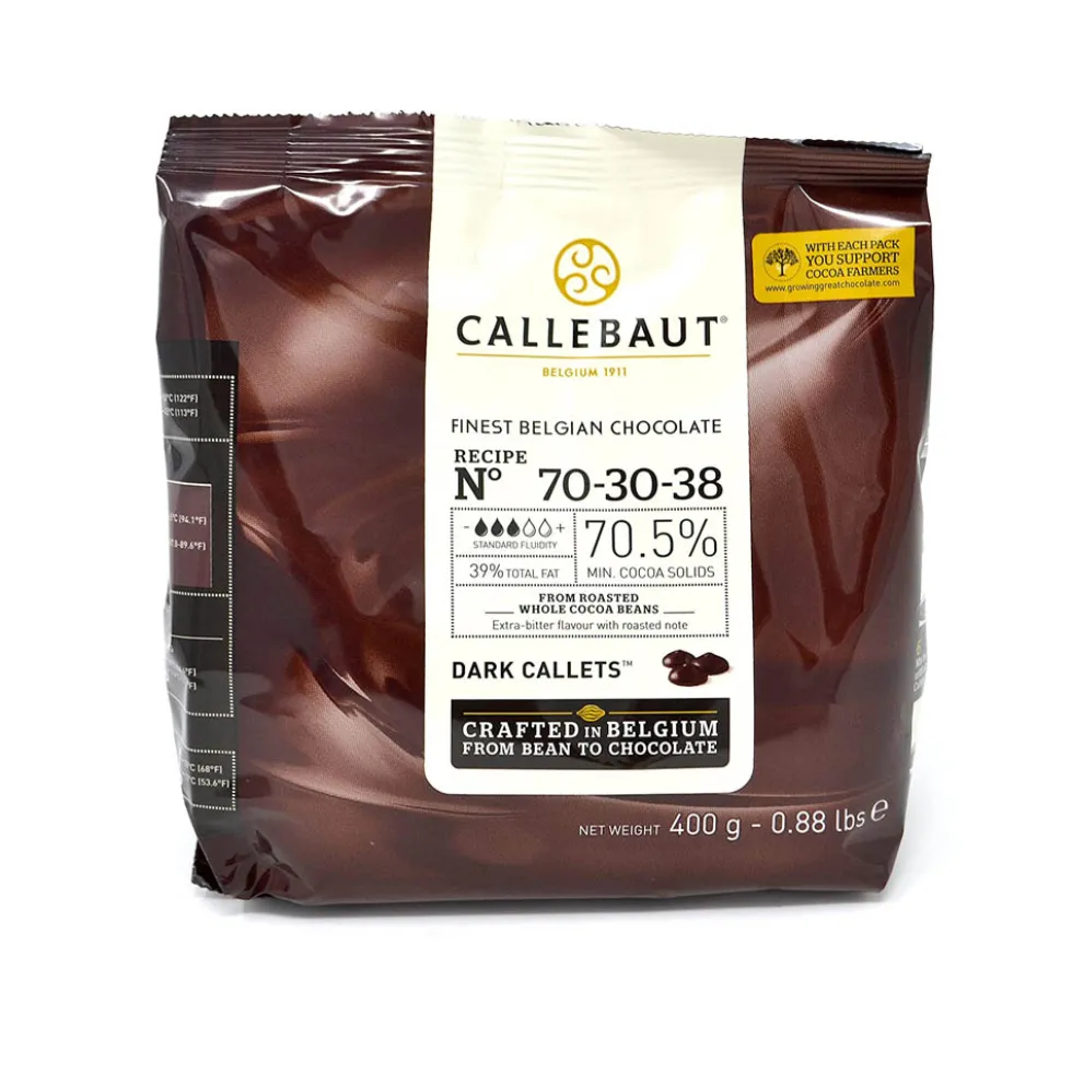 Cobertura de Chocolate Negro 70% 400 gr - Callebaut