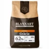 Cobertura de Chocolate Negro Gracia 62 % - 1 Kg - Blanxart