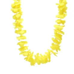 Collar Hawaiano Amarillo