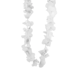 Collar Hawaiano Blanco