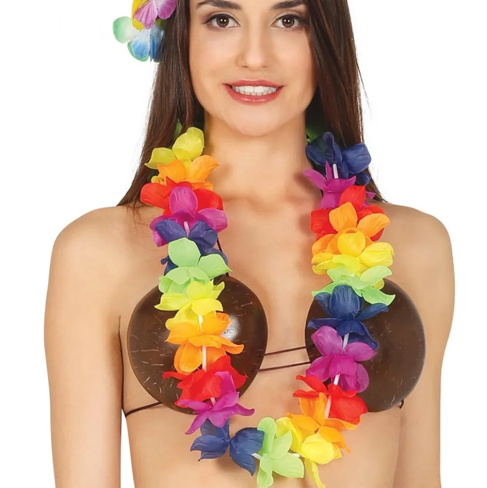 Collar Hawaiano Multicolor