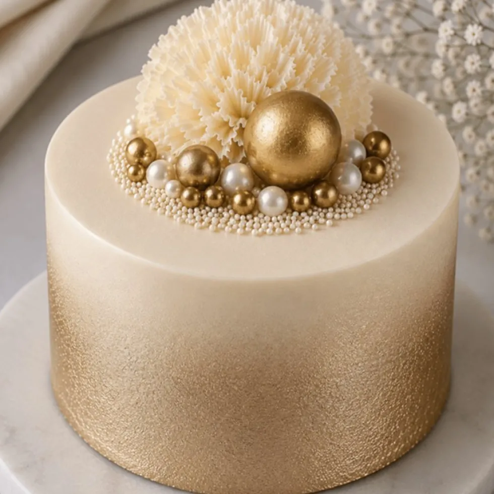 Colorante en Polvo con Brillo Oro Perlado 3 gr
