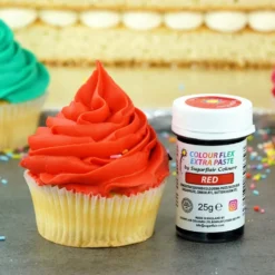 Colorante Alimentario Extra Pasta Roja Colourflex 25 gr