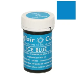 Colorante en Pasta Azul Hielo 25 gr - Sugarflair