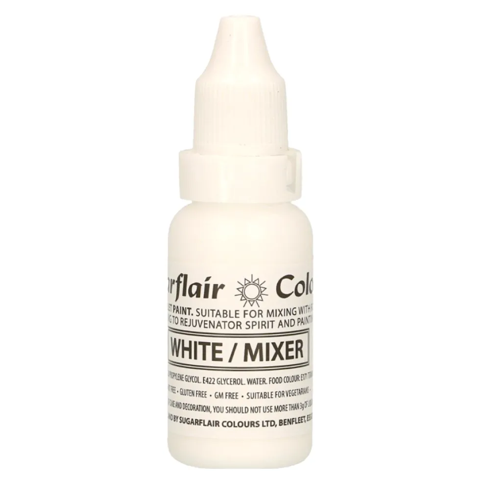 Colorante Líquido Blanco 14 ml - Sugarflair