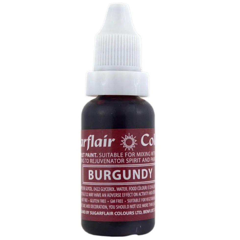 Colorante Líquido Burdeos 14 ml - Sugarflair