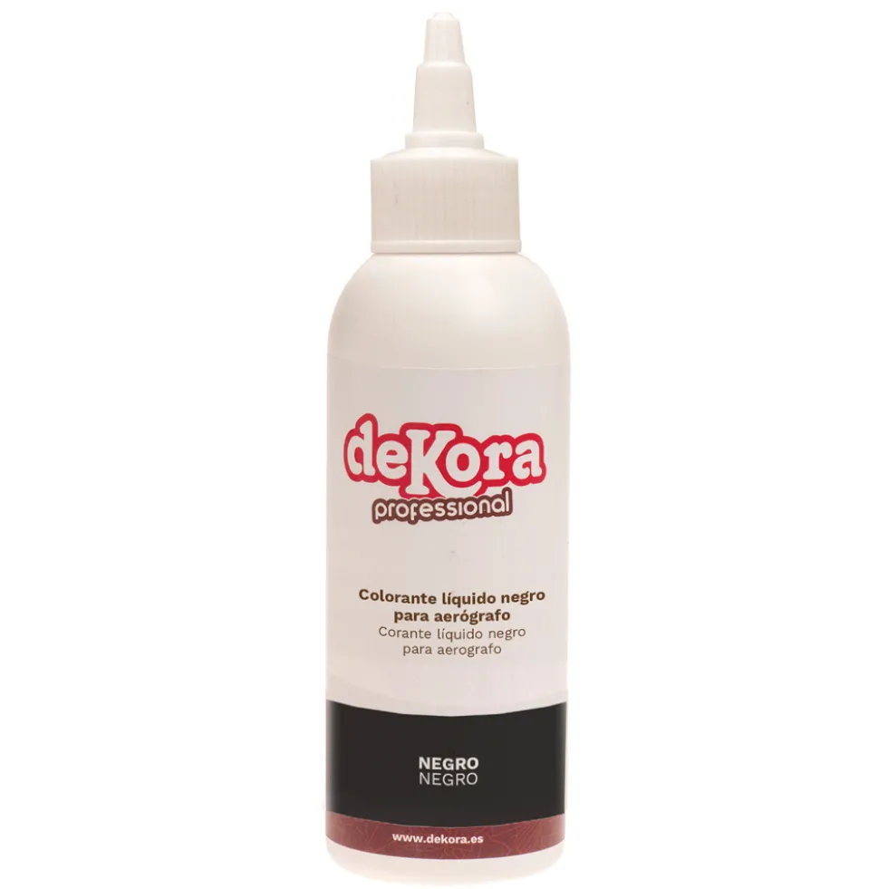 Colorante Líquido ideal Aerógrafo Negro 190 ml