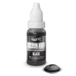 Colorante Líquido y para Aerógrafo Negro 19 gr - Rainbow Dust