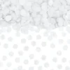 Confeti de Papel Círculo Blanco 15 gr