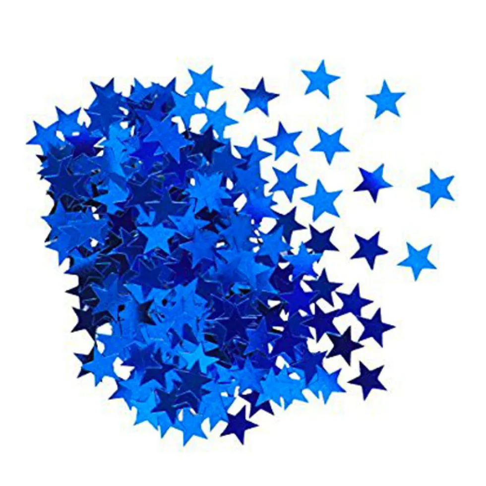 Confeti Estrellas Azules