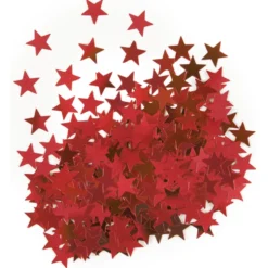 Confeti Estrellas Rojas