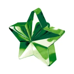 Contrapeso para Globos Estrella Metalizada Verde
