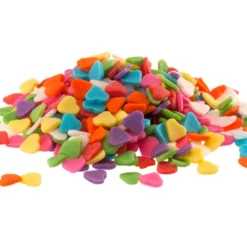 Corazones de Azúcar Multicolor 100 gr - Dekora