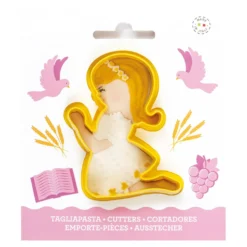 Cortador Comunión Niña 8 cm