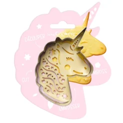 Cortador + Sello para Galletas Unicornio - Scrapcooking