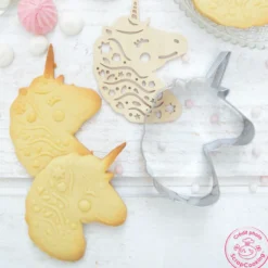 Cortador + Sello para Galletas Unicornio - Scrapcooking