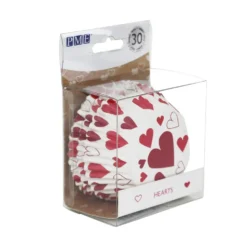 Cápsulas de Aluminio Corazones 30 ud - PME