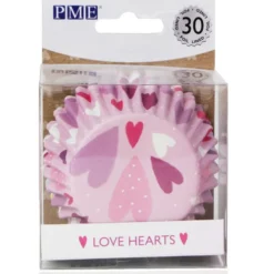 Cápsulas de Aluminio Love Hearts 30 ud