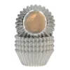 Cápsulas Mini Cupcakes Plata Metálico 160 ud - Wilton