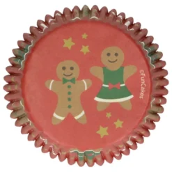 Cápsulas para Cupcakes Gingerbread 48 ud