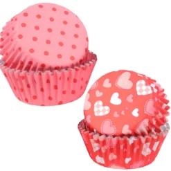 Cápsulas para cupcakes San Valentín 60 ud - PME