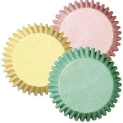 Cápsulas para Mini Cupcakes Colores Pastel