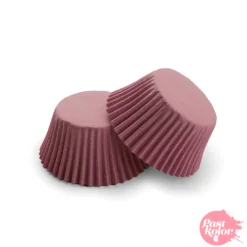 Cápsulas Cupcake Burdeos - 24 Unidades