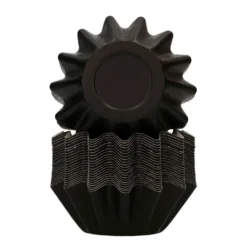 Cápsulas Cupcakes Bloom Negras 48 ud - Funcakes