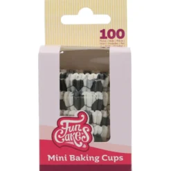 100 Cápsulas Mini Cupcakes Fútbol - Funcakes
