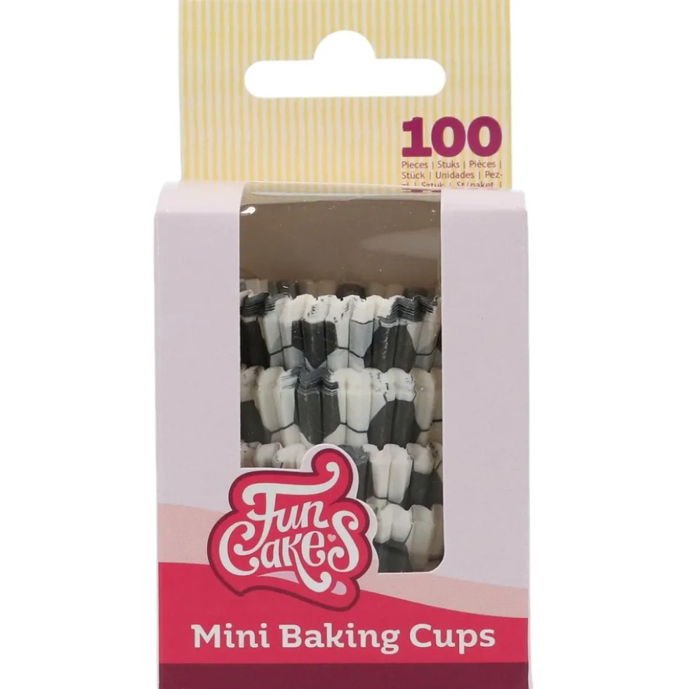 100 Cápsulas Mini Cupcakes Fútbol - Funcakes