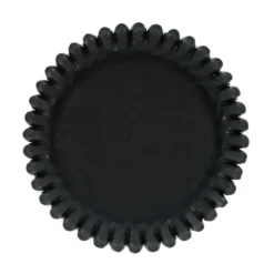 100 Cápsulas Mini Cupcakes Negras - Funcakes