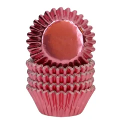 Cápsulas Mini Cupcakes Oro Rosado Metálico 160 ud - Wilton